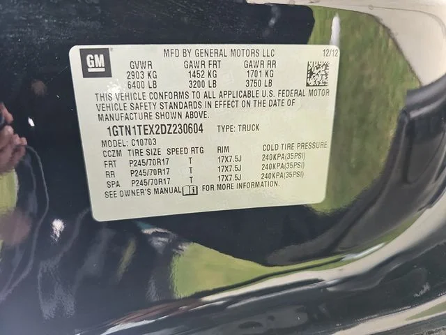 Used 2013 Black GMC Work Truck image 28