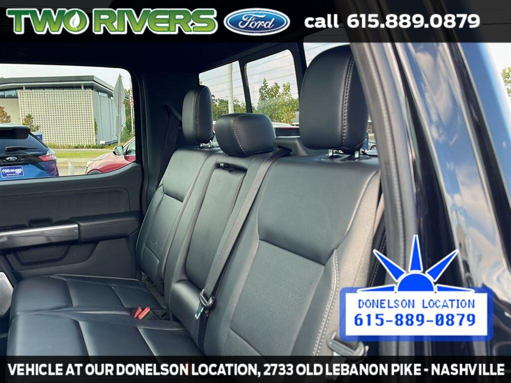 Used 2023 Agate Black Ford LARIAT image 43
