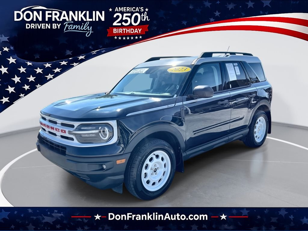 Certified Used 2023 Blue Ford Heritage image 1