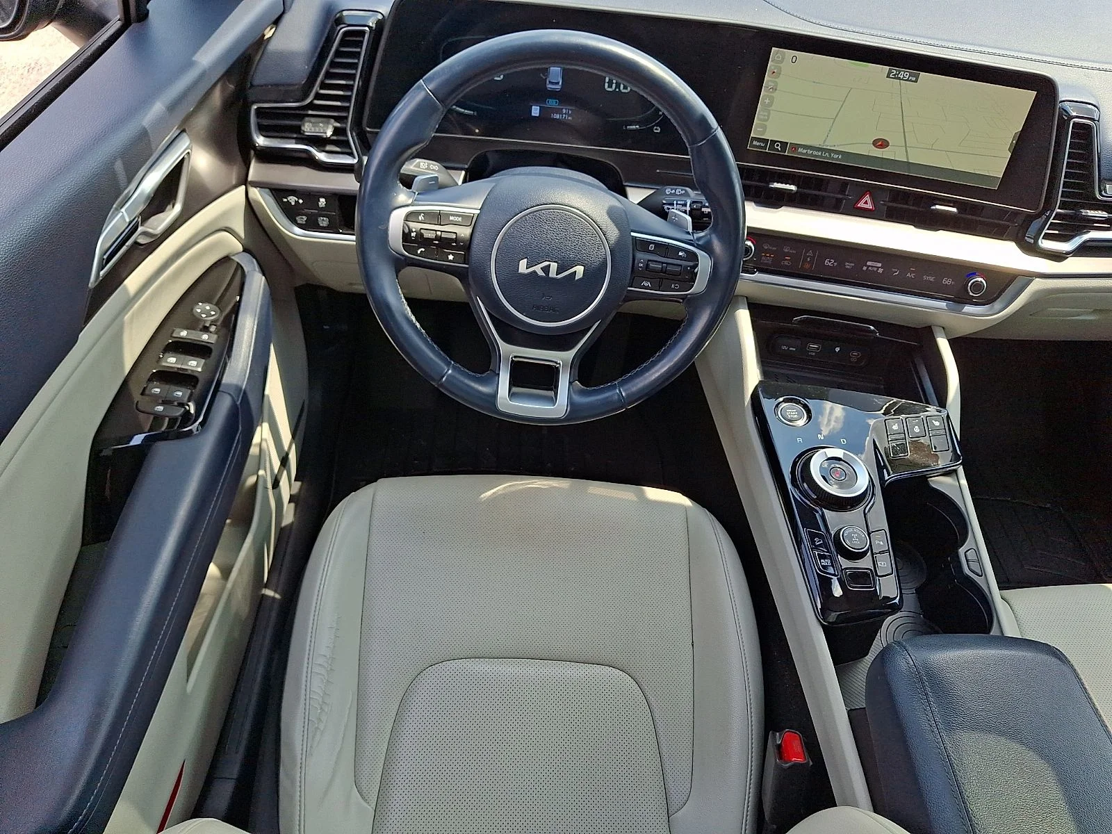 Used 2023 Black Kia EX image 12