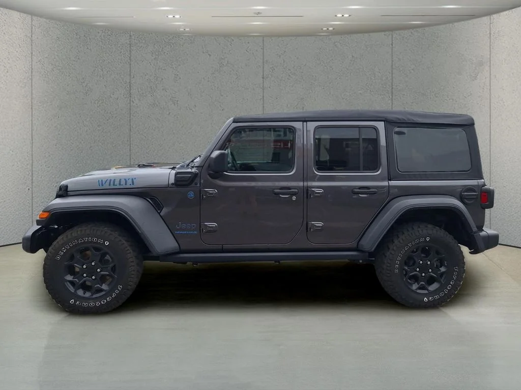 Used 2023 Gray Jeep Willys 4xe image 2