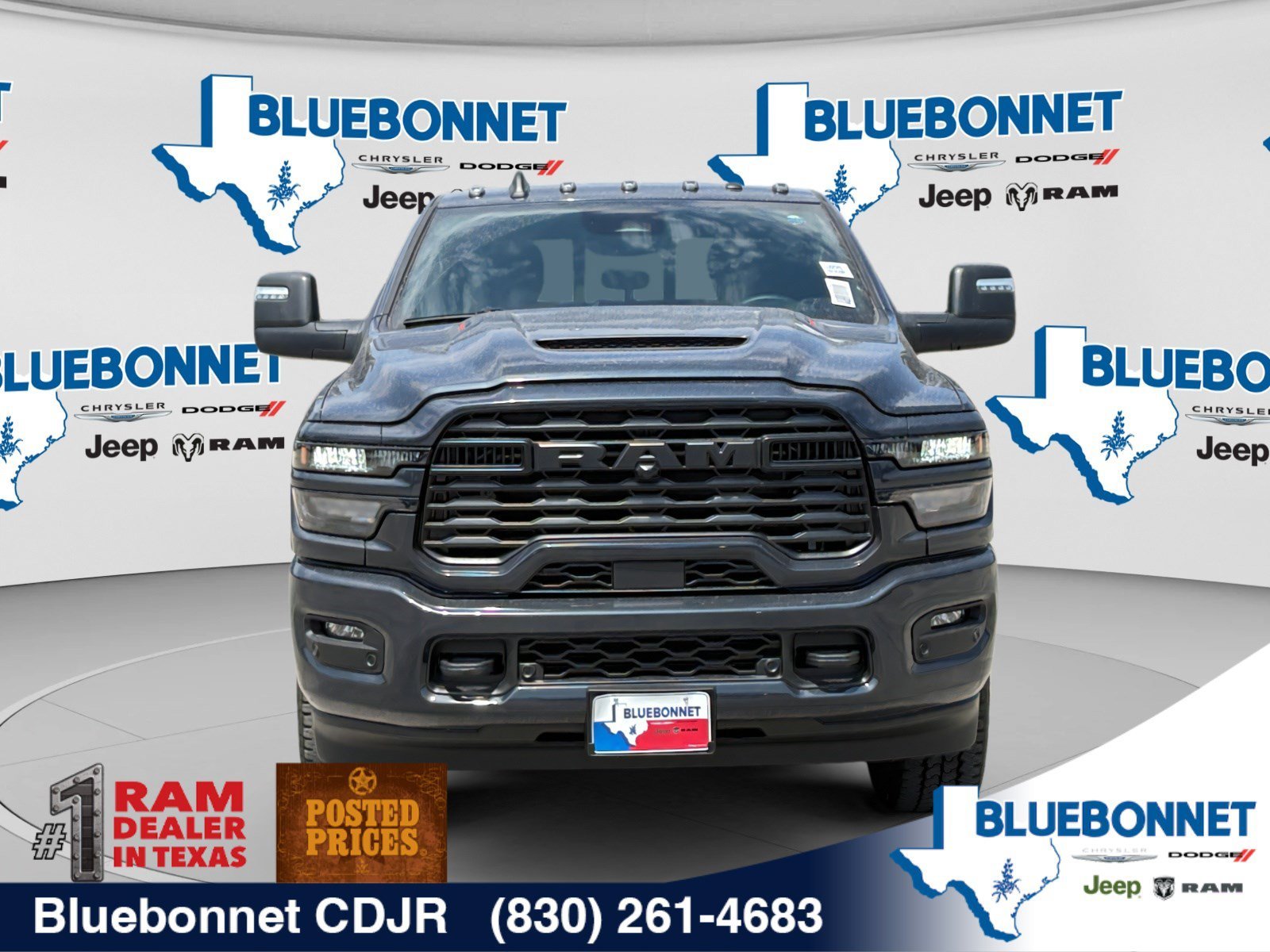 New 2026 Forged Blue Metallic Exterior Paint RAM Black Express image 2