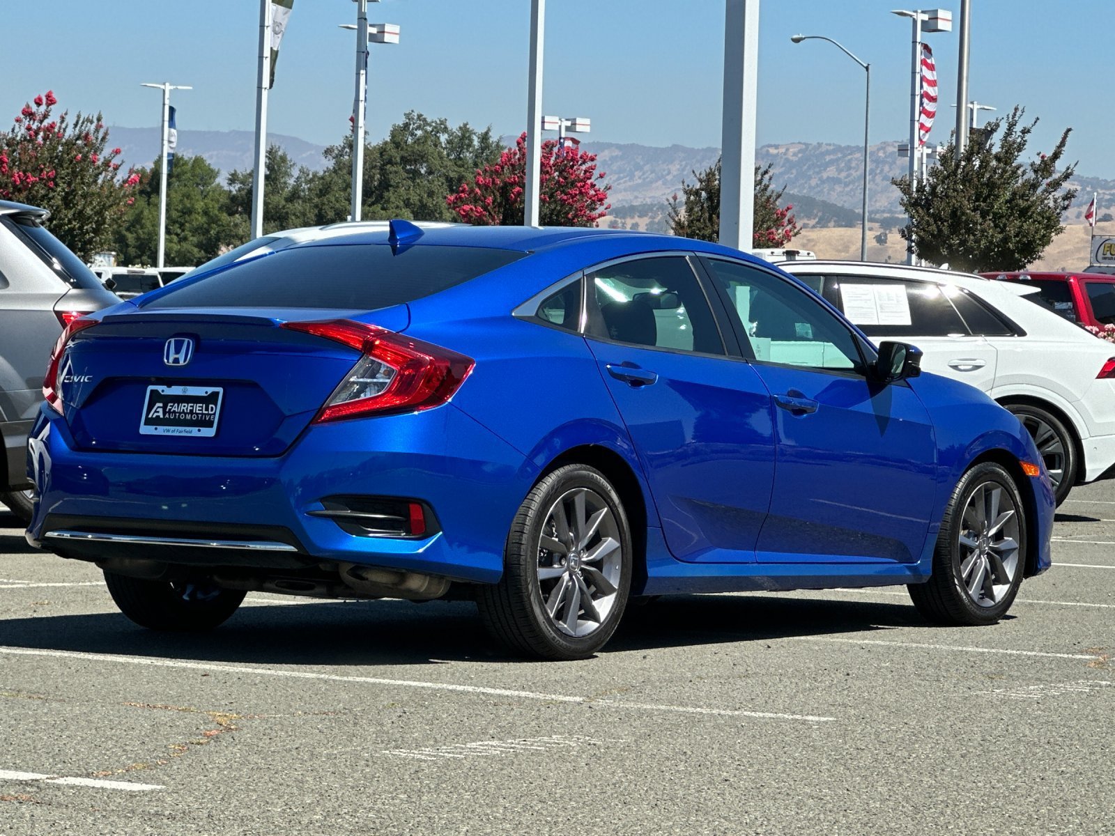 Used 2021 Aegean Blue Metallic Honda EX image 5