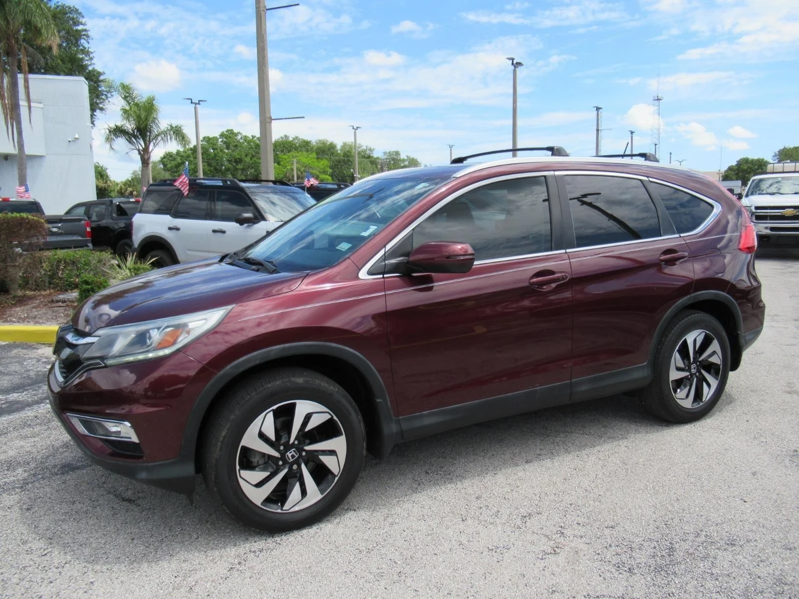 Used 2016 Burgundy Honda Touring image 4