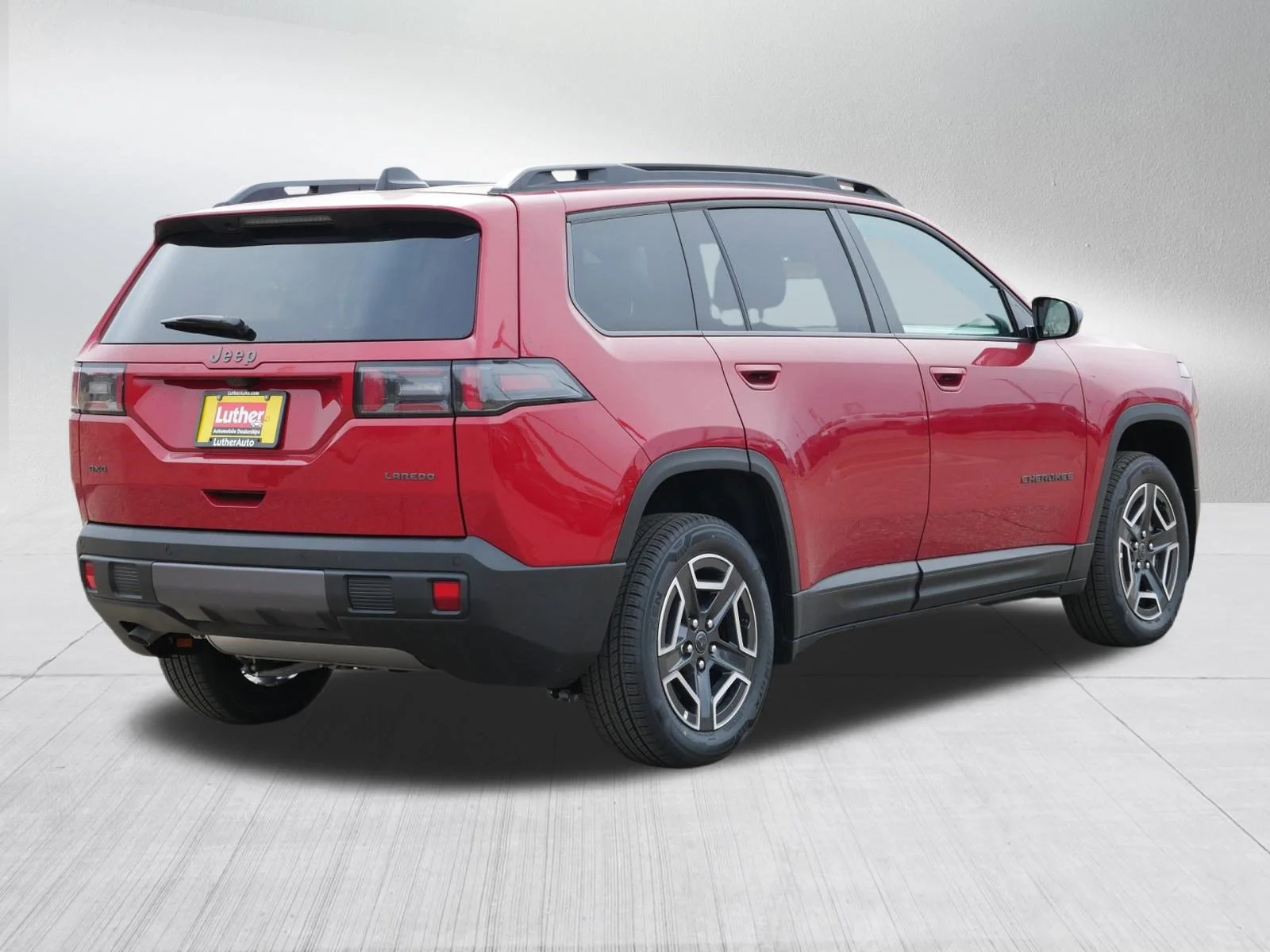New 2026 Red Hot Pearl-Coat Exterior Paint Jeep Laredo image 2