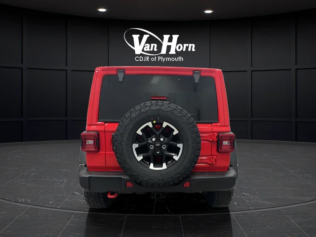 New 2026 Firecracker Red Clear-Coat Exterior Paint Jeep Rubicon image 4