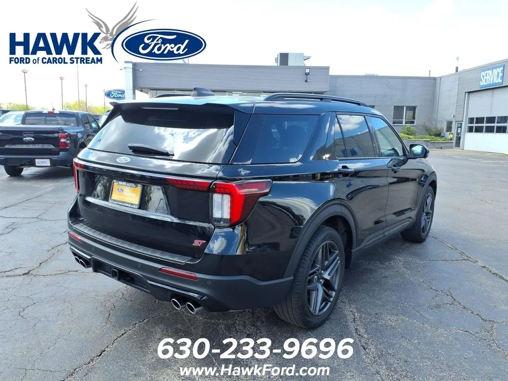 Certified Used 2025 Black Metallic Ford ST image 7