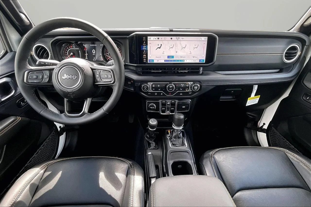 New 2026 Bright White Clearcoat Jeep Sahara image 9