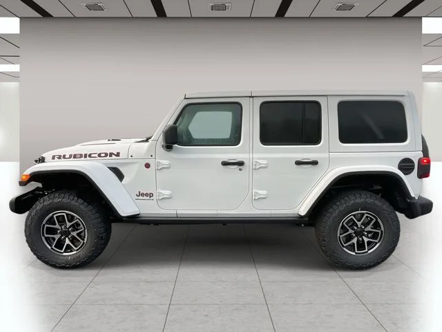 New 2026 Bright White Clear-Coat Exterior Paint Jeep Rubicon image 7