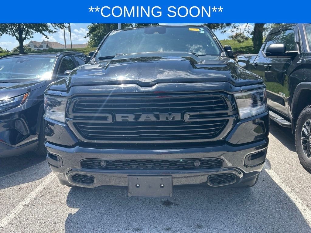 Used 2022 RAM Ram 1500 Pickup Laramie with VIN 1C6SRFJT3NN411887 for sale in Kansas City