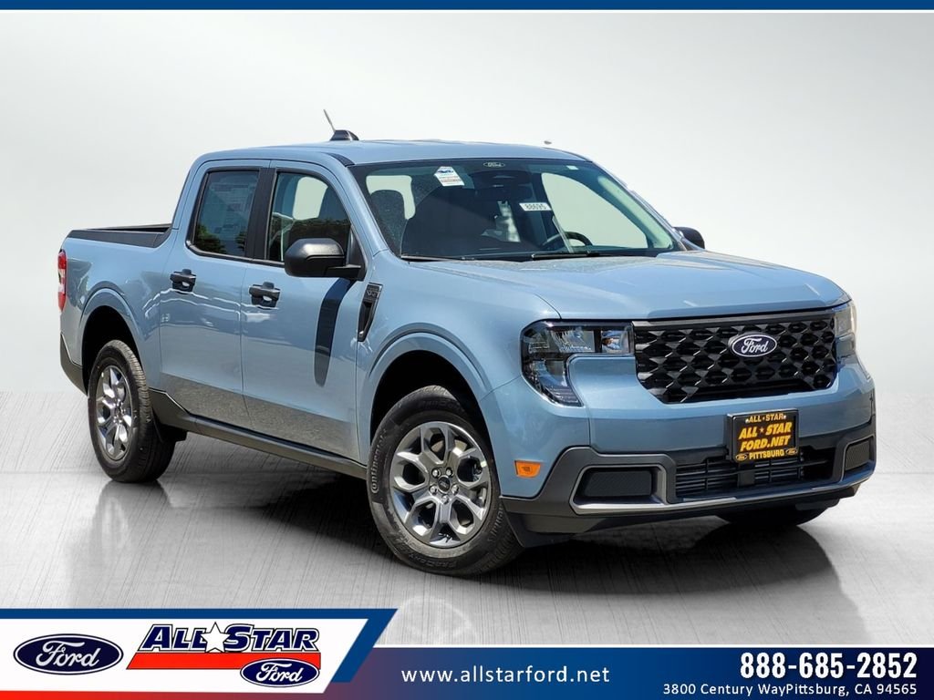 New 2026 Azure Gray Metallic Tri-Coat Ford XLT image 1