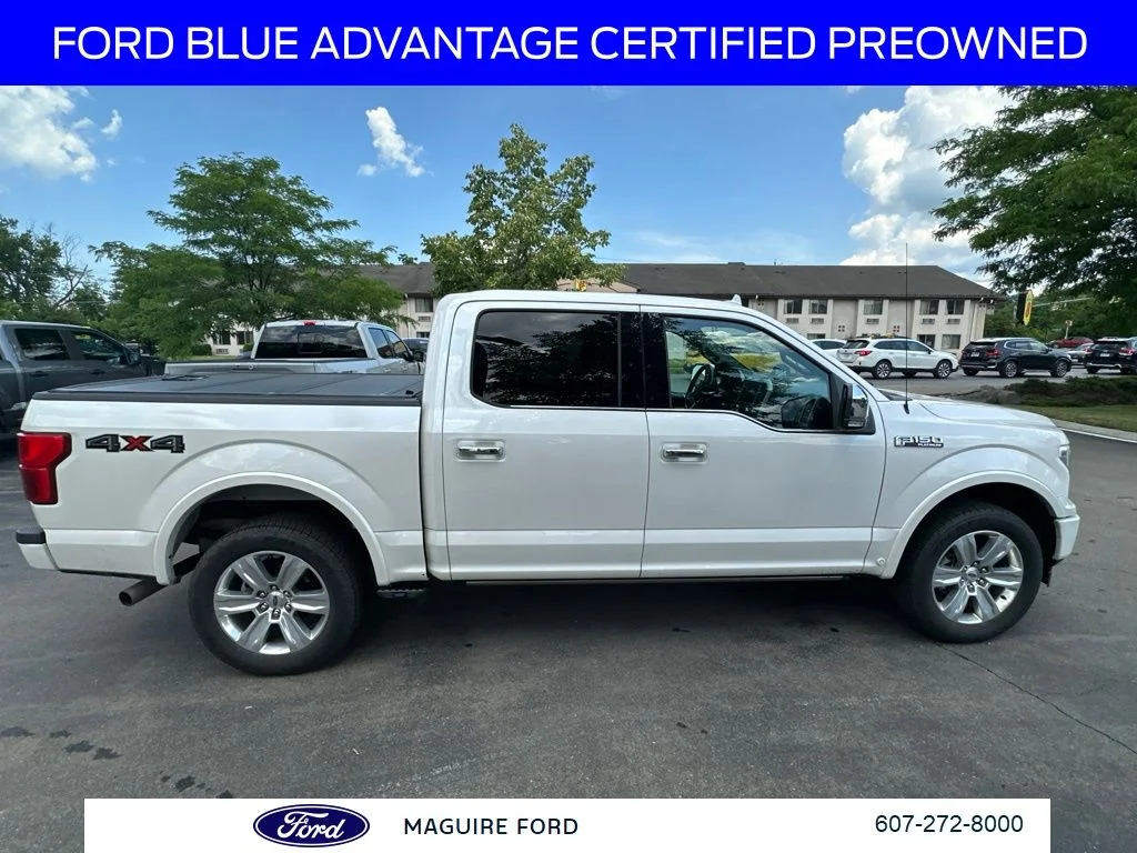 Used 2019 White Ford Platinum image 4