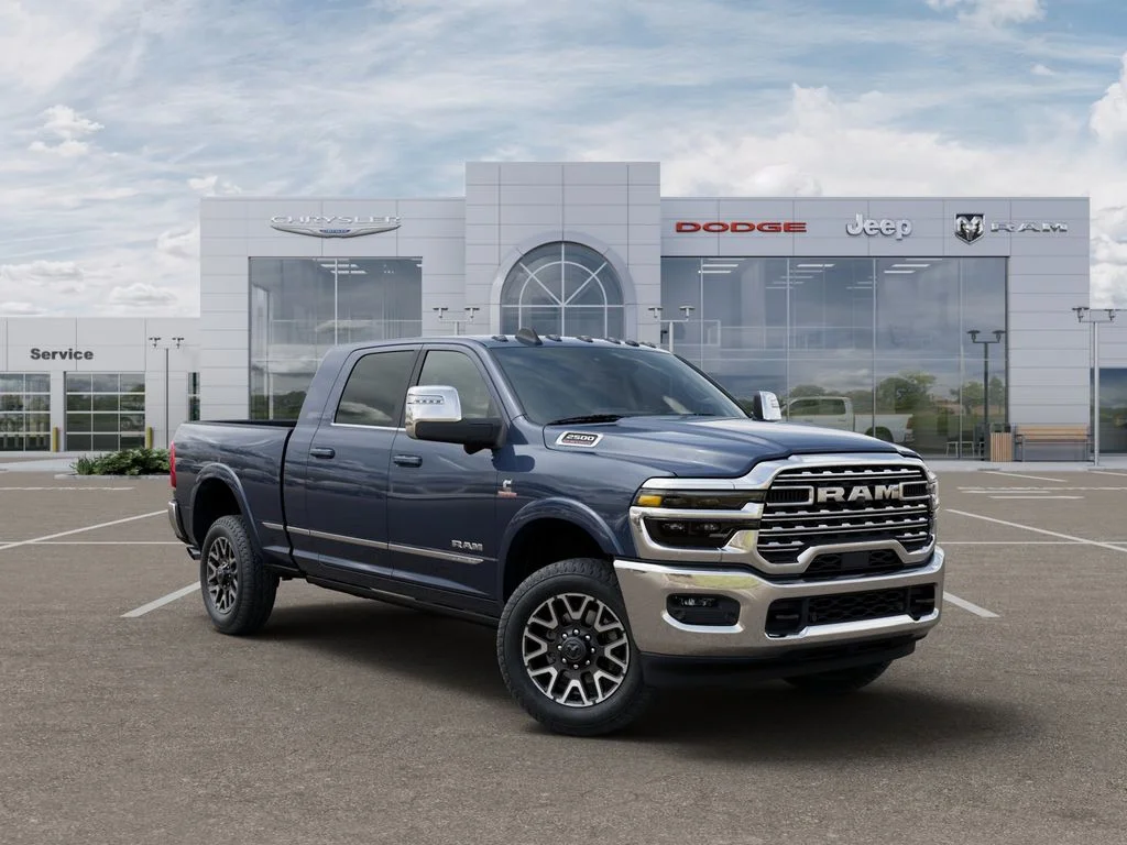 New 2025 Forged Blue Metallic Exterior Paint RAM Limited image 6