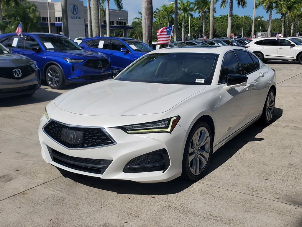 Used 2021 White Acura Technology Package image 3
