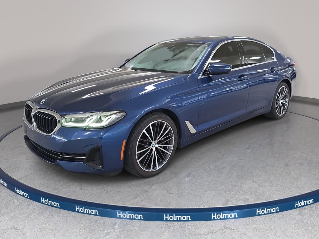 Used 2023 Phytonic Blue Metallic BMW 530i image 1