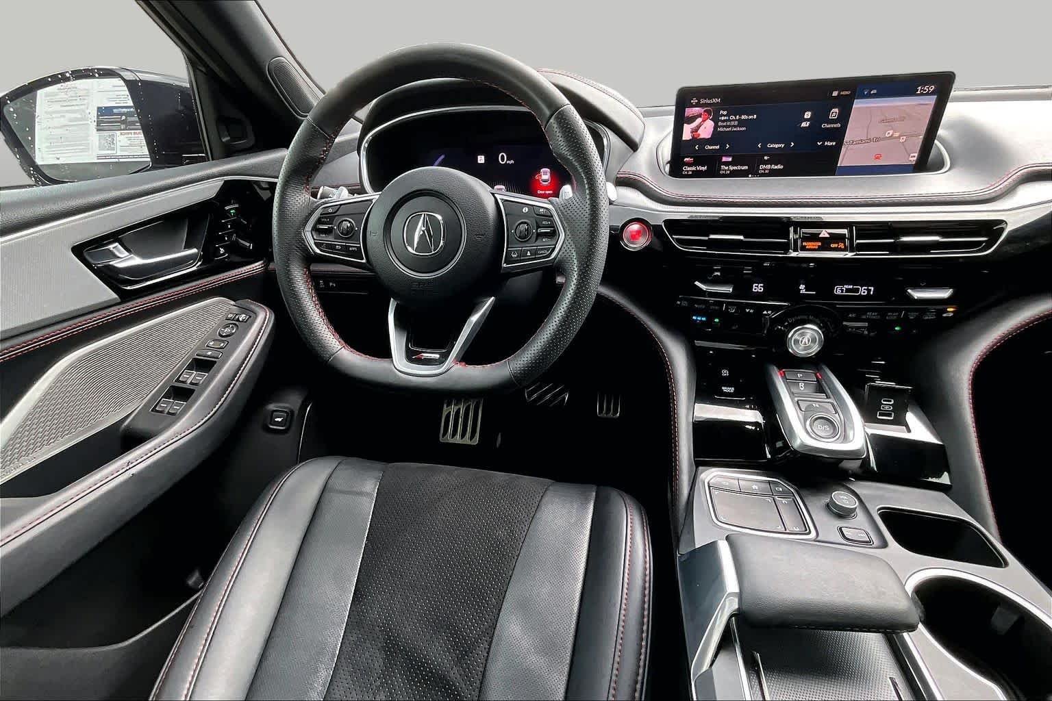 Used 2024 Liquid Carbon Metallic Acura w/A-Spec Package image 6