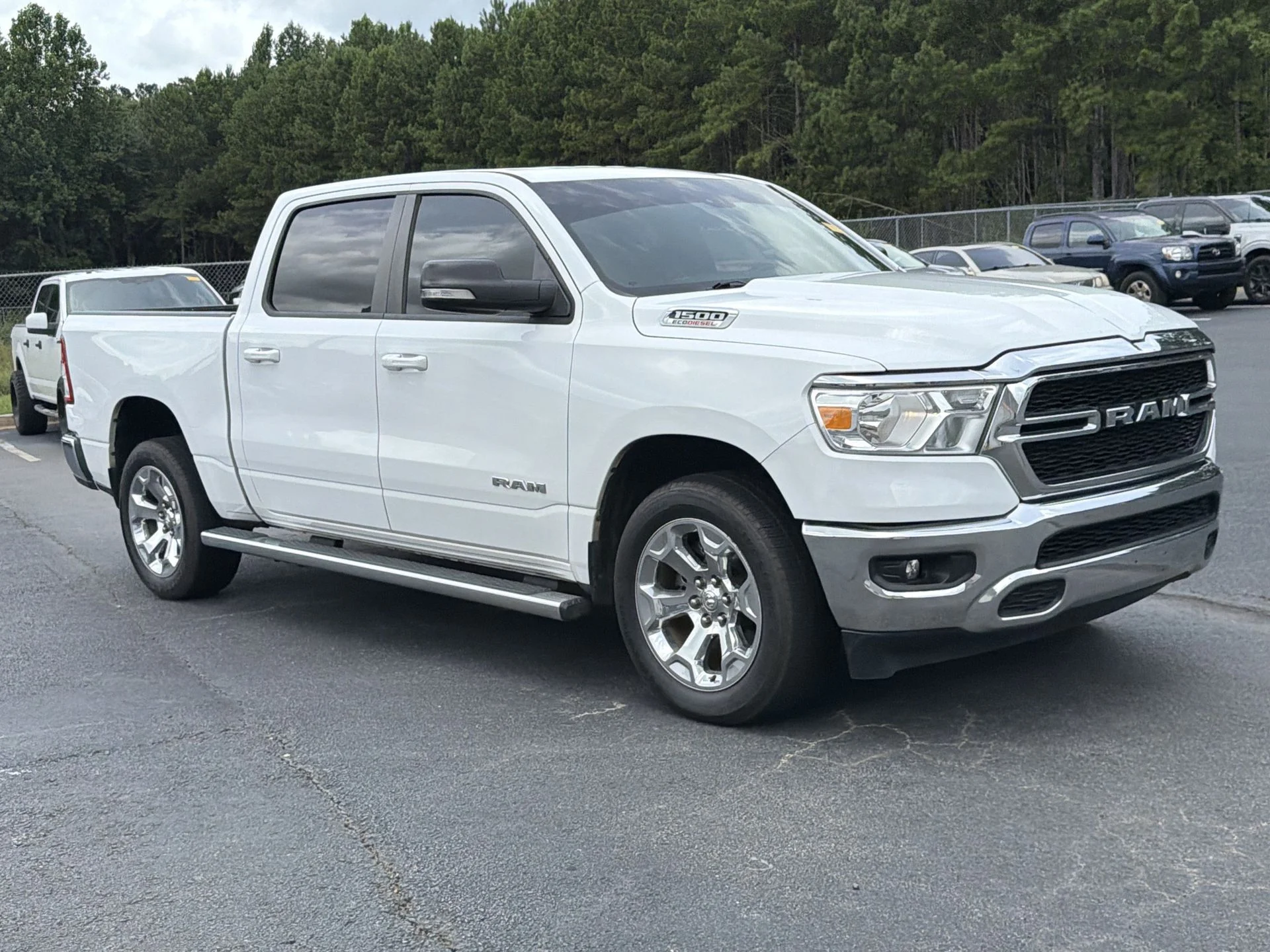 Used 2021 Bright White Clearcoat Ram Big Horn/Lone Star image 19