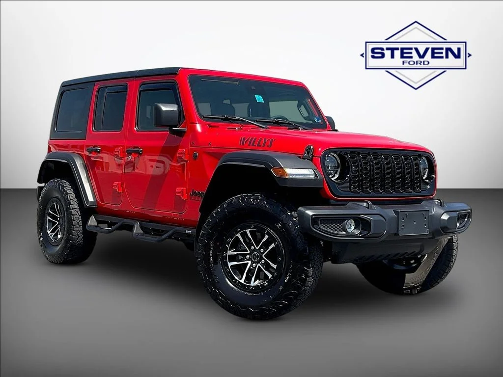 Used 2025 Red Jeep Willys image 1