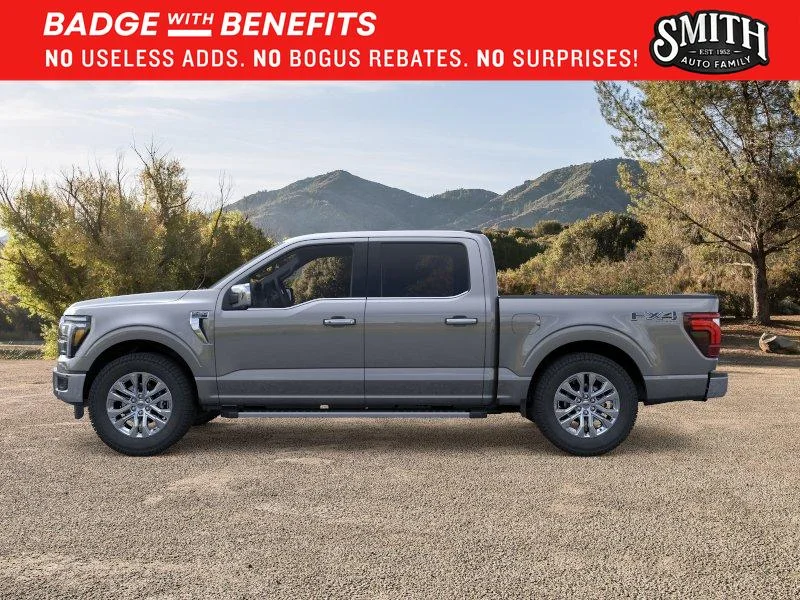 New 2026 Carbonized Gray Metallic Ford Lariat® image 4