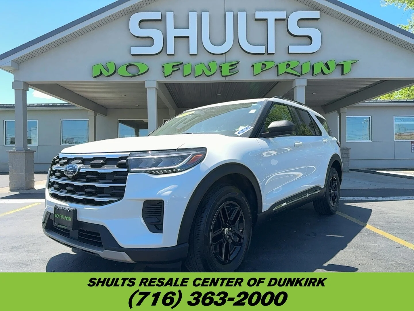 Used 2025 White Ford Active image 1