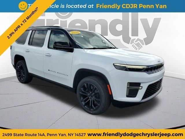 New 2026 Bright White Clearcoat Jeep Summit Obsidian image 7