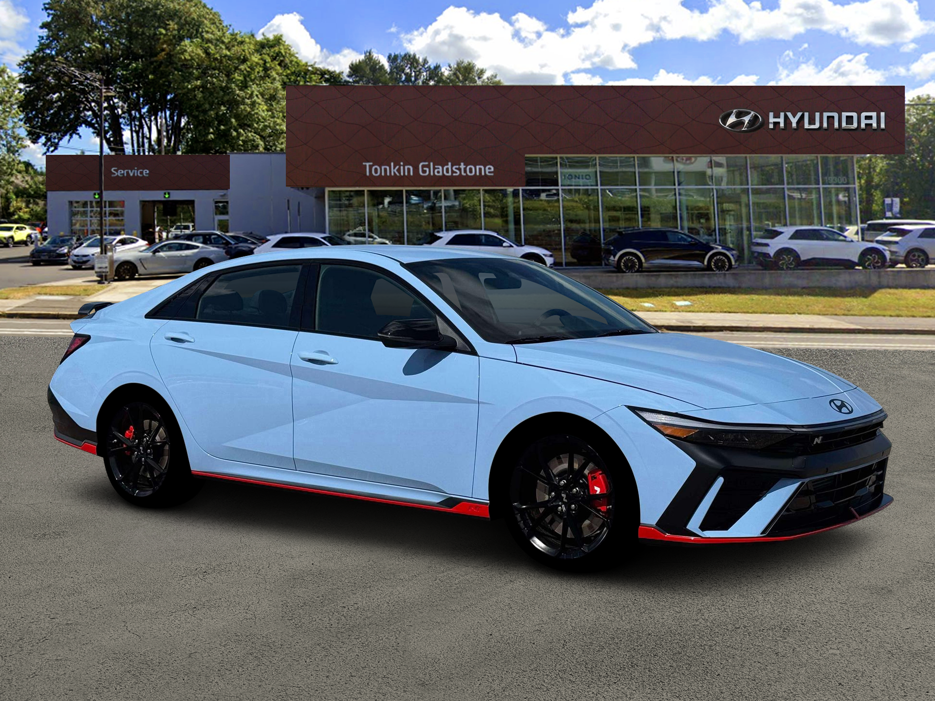 New 2026 Blue Hyundai Sedan image 10