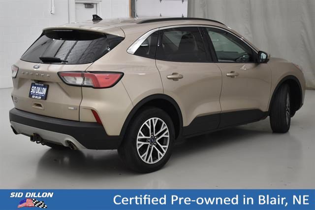 Certified Used 2020 Desert Gold Metallic Ford SEL image 12