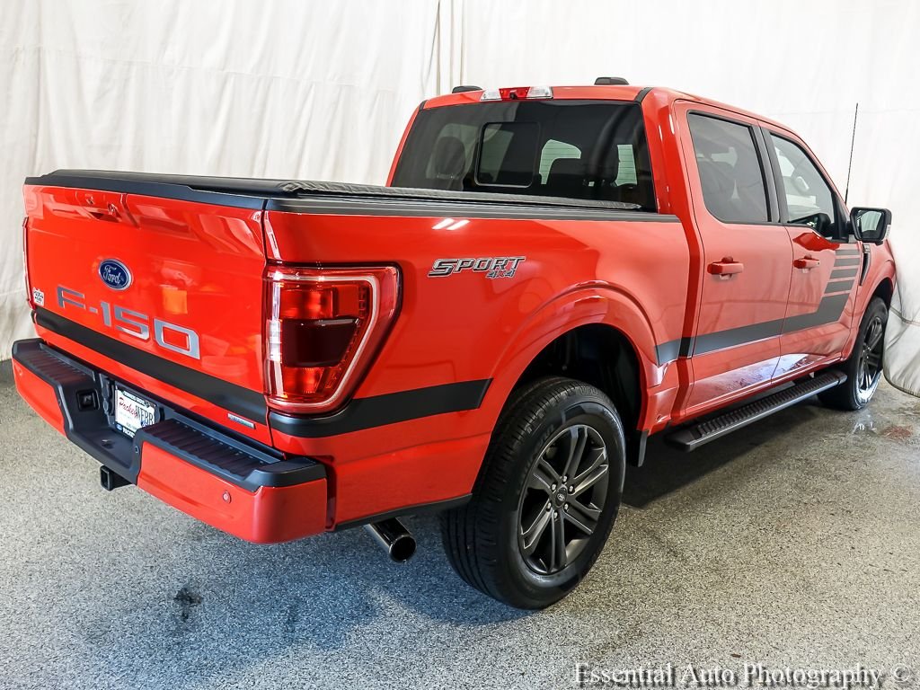 Used 2022 Race Red Ford XLT image 8