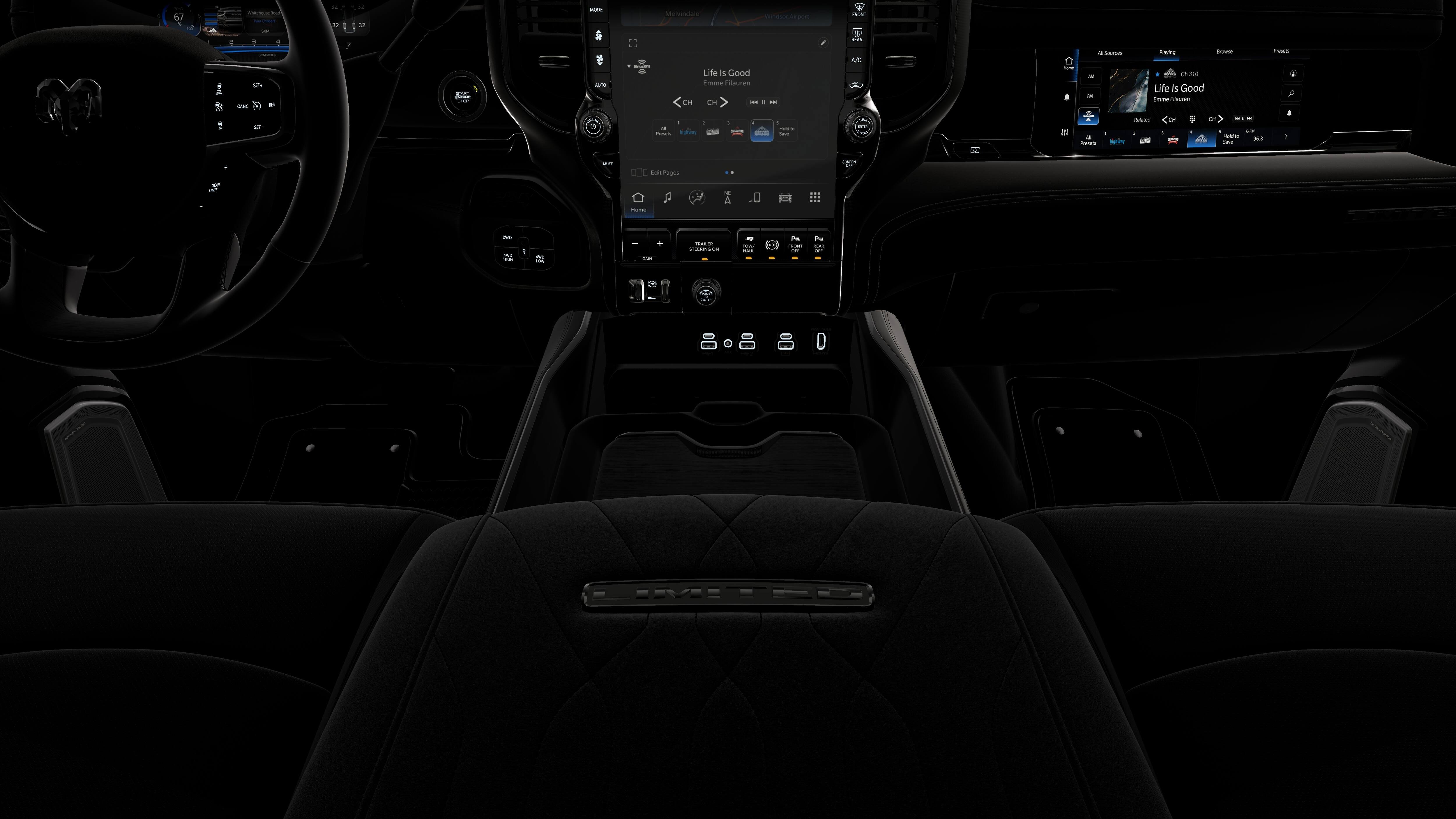 New 2026 Diamond Black Crystal Pearl-Coat Exterior Paint RAM Limited image 17