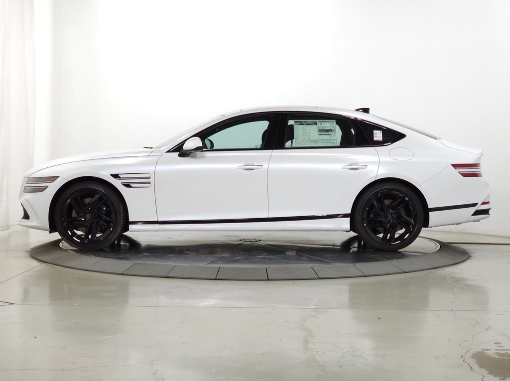 New 2026 White Genesis 3.5T PRESTIGE BLACK image 4