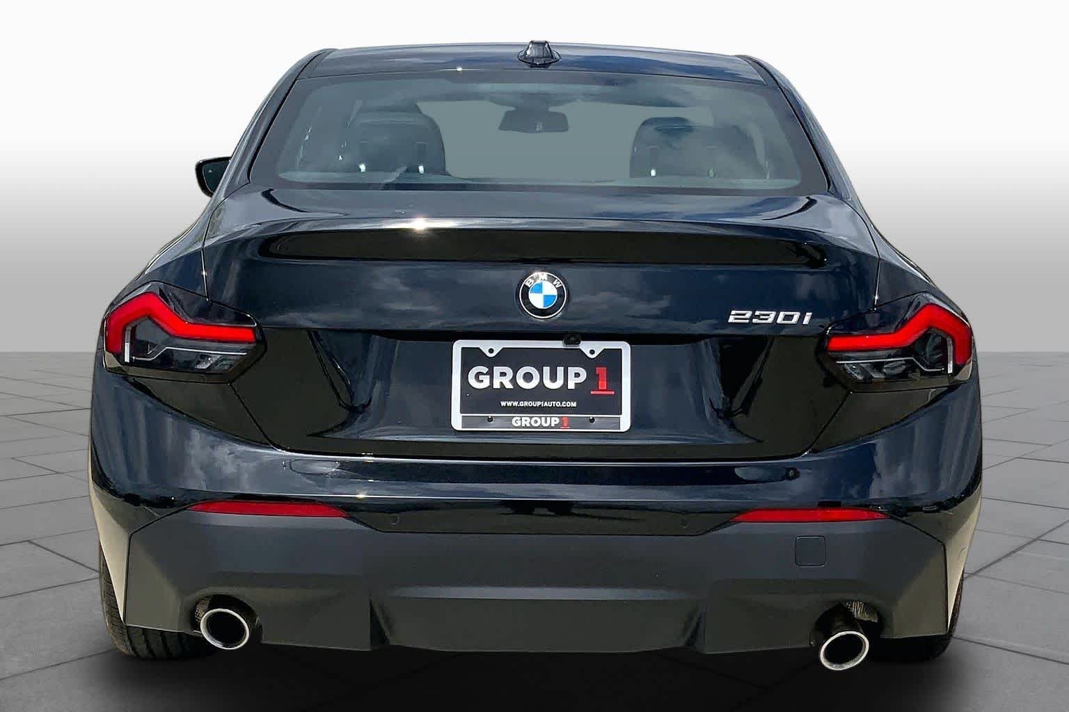 Used 2025 Black Sapphire Metallic BMW 230i image 4
