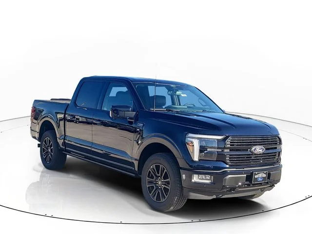 New 2026 Blue Metallic Ford Platinum image 3