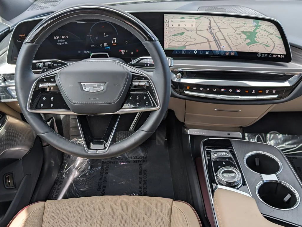 Used 2024 Crystal White Cadillac Luxury image 18