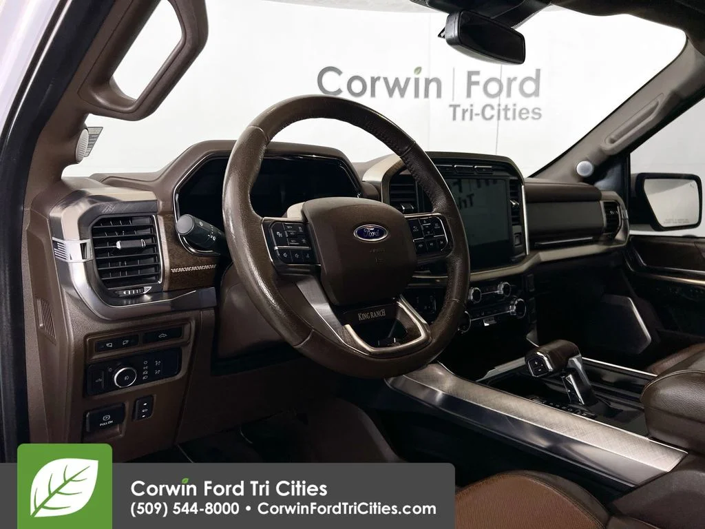 Used 2021 Oxford White Ford King Ranch image 3