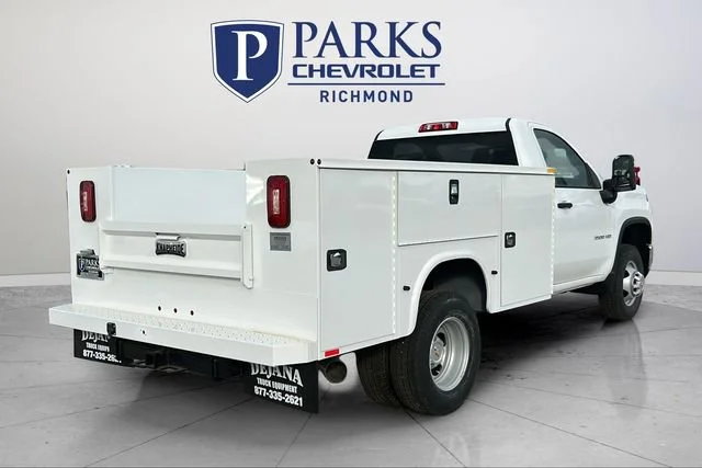 New 2025 Summit White Chevrolet Work Truck image 7