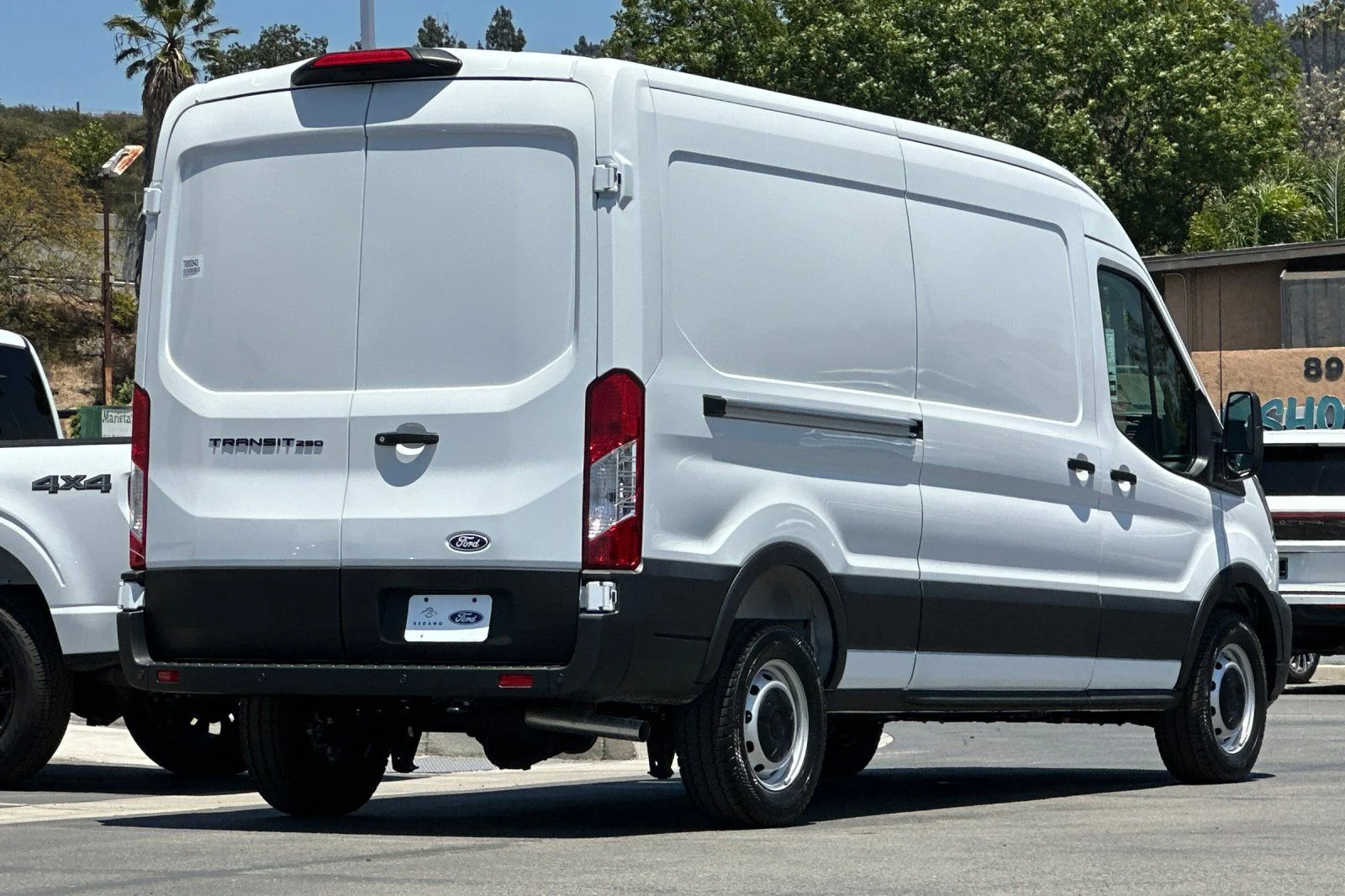 New 2026 Oxford White Ford Cargo Van image 3