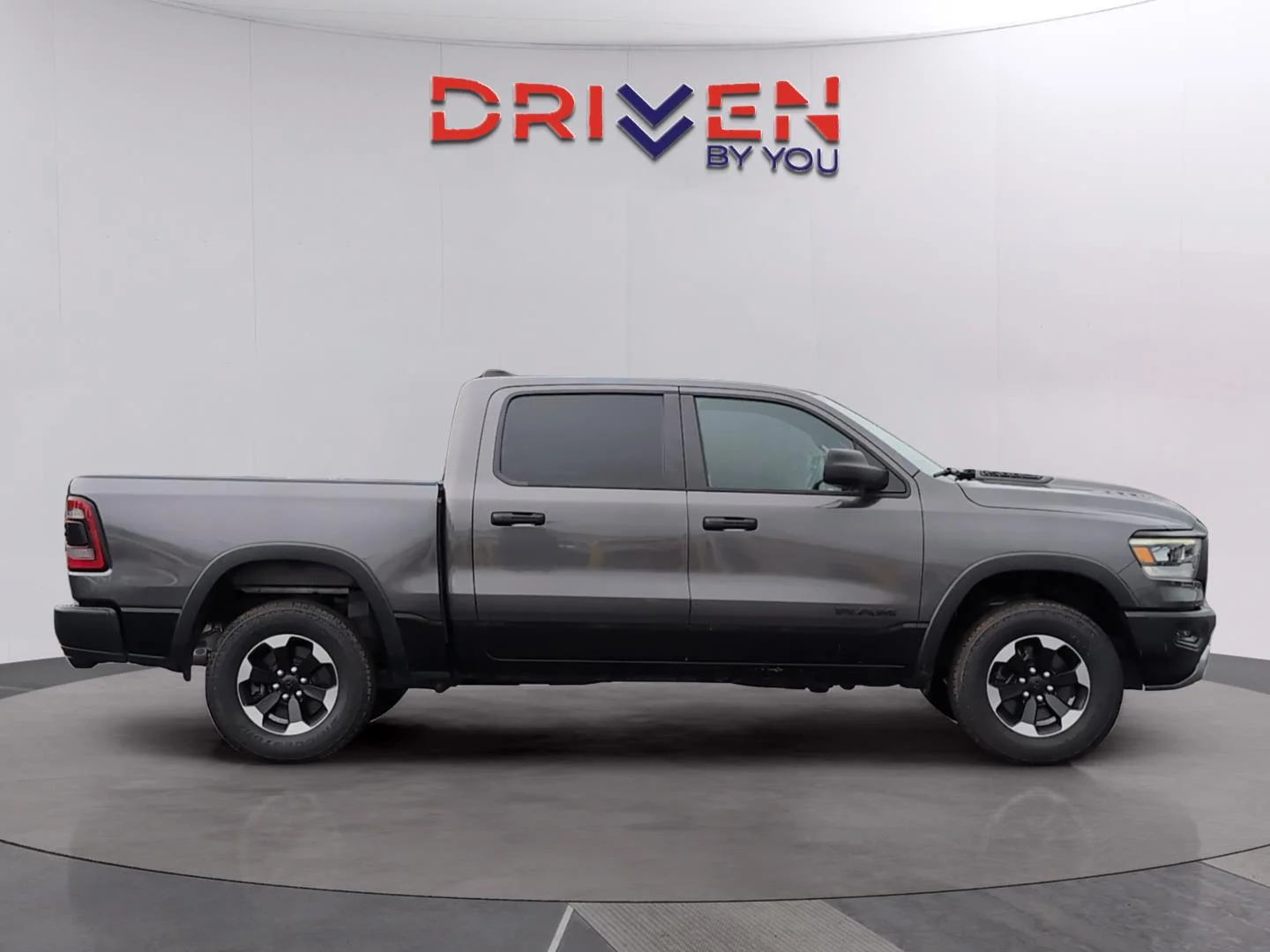Used 2024 Granite Crystal Metallic Clearcoat Ram Rebel image 6