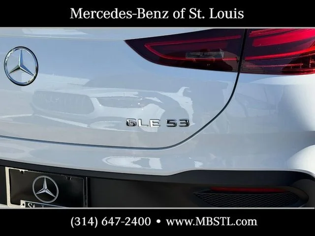 New 2026 MANUFAKTUR Moonlight White Metallic Mercedes-Benz AMG® GLE 53 4MATIC+ Coupe image 6