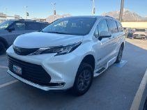 Used 2021 Blizzard Pearl Toyota XLE image 3