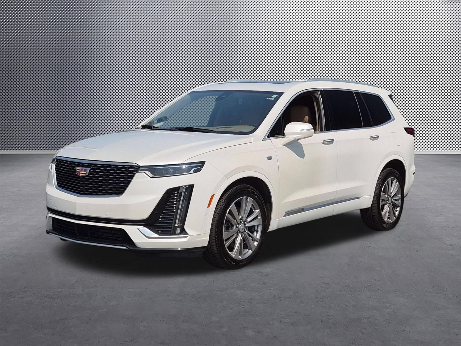 Used 2023 Crystal White Tricoat Cadillac AWD Premium Luxury image 1