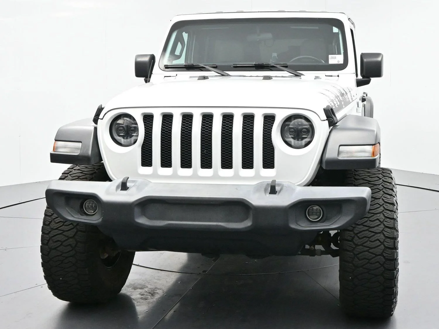 Used 2020 Bright White Clearcoat Jeep Sport S image 2