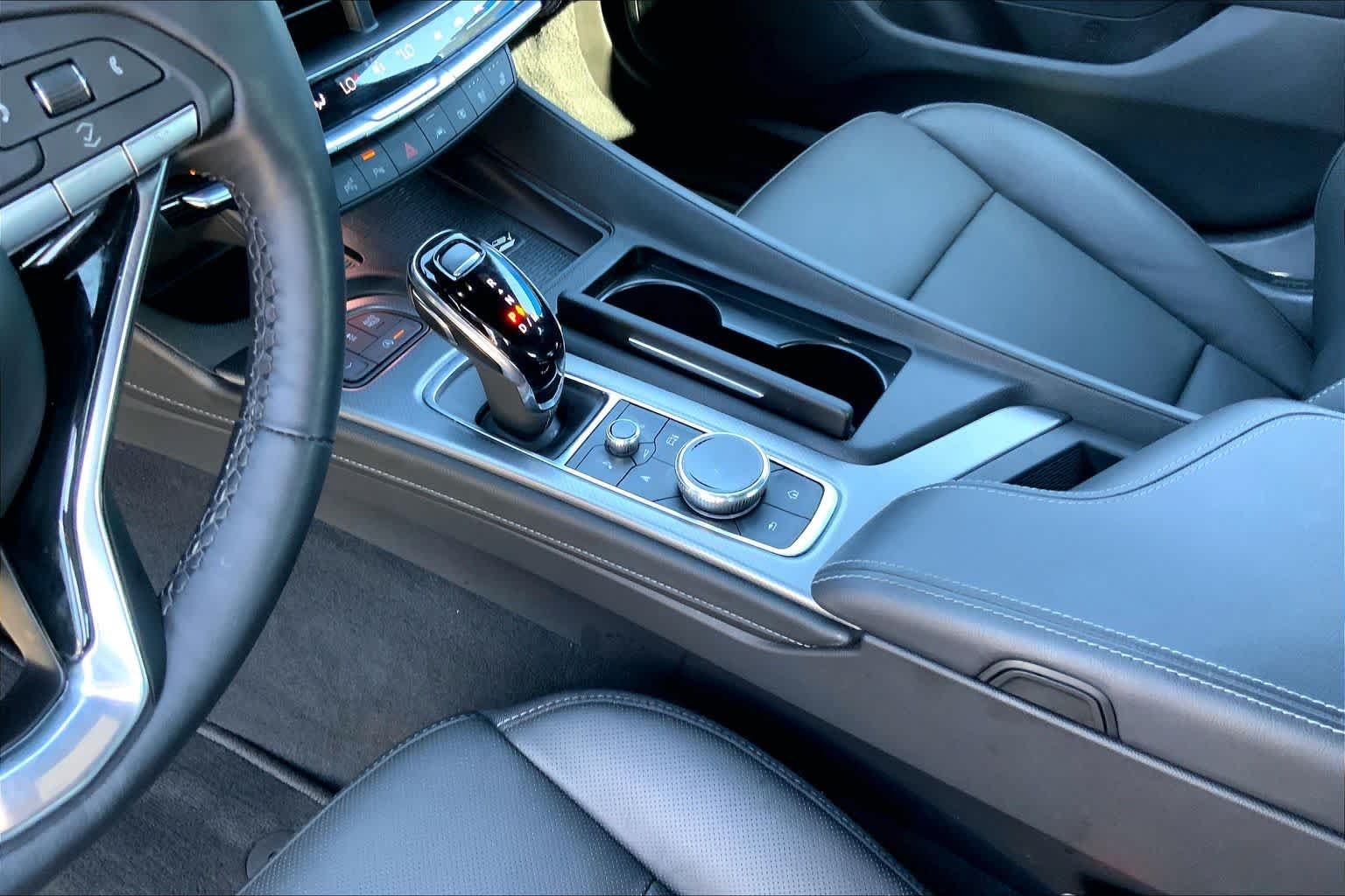 Used 2025 Argent Silver Metallic Cadillac Premium Luxury image 17