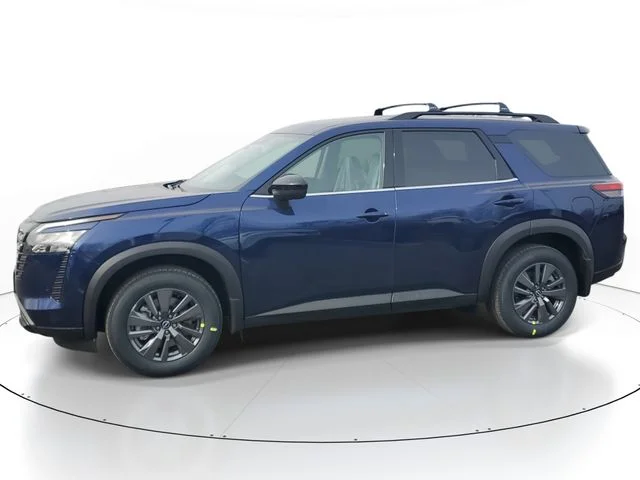 New 2026 Deep Ocean Blue Pearl Nissan SV image 3
