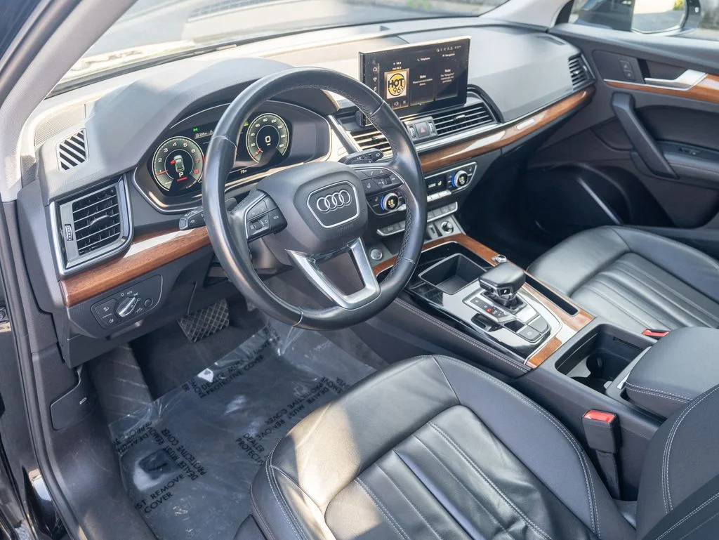 Used 2022 Black Audi 45 S line Premium image 12