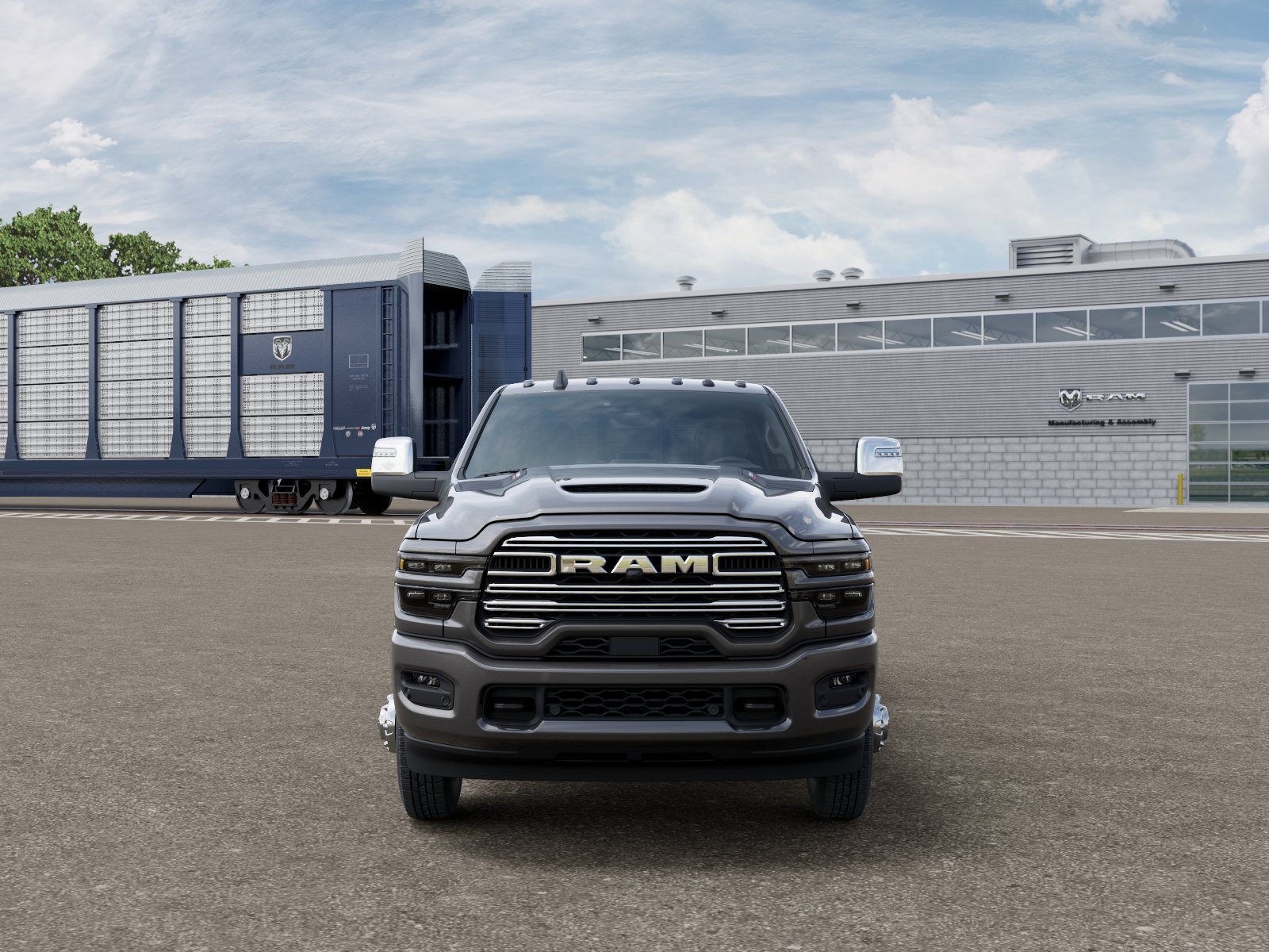 New 2026 Granite Crystal Metallic Clearcoat RAM Laramie image 32