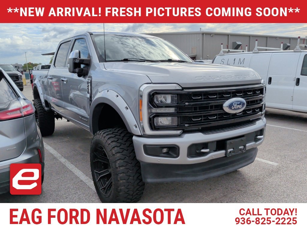 Used 2023 Iconic Silver Metallic Ford Lariat image 1