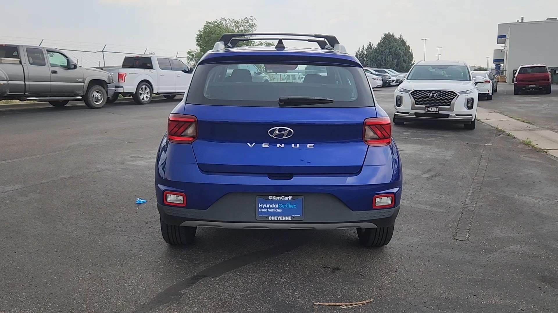 Used 2022 Intense Blue Hyundai SEL image 19