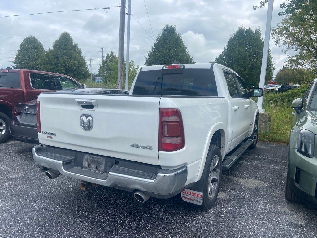 Used 2021 Ivory White Tri-Coat Pearlcoat Ram Laramie image 5