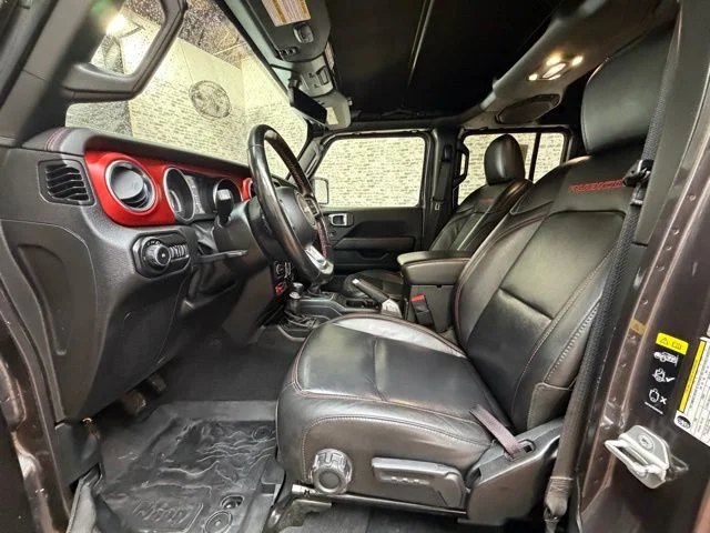 Used 2021 Granite Crystal Metallic Clearcoat Jeep Unlimited Rubicon image 18