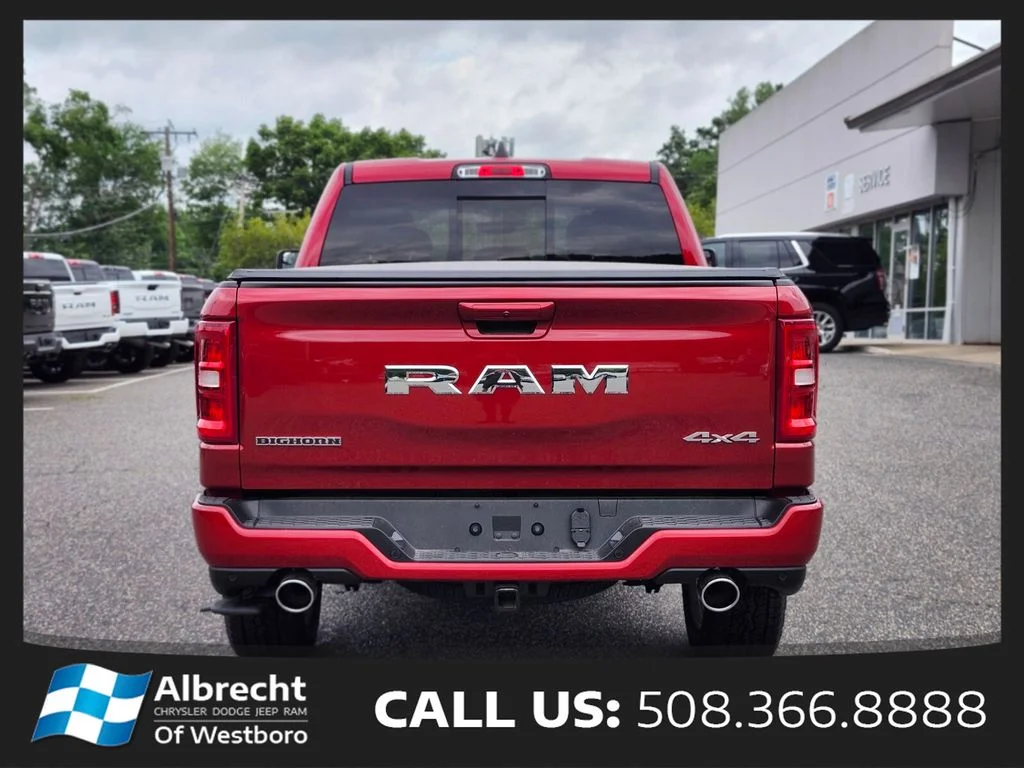 New 2026 Molten Red Pearl-Coat Exterior Paint RAM Big Horn/Lone Star image 4